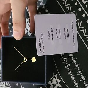 Double Heart Y-Necklace